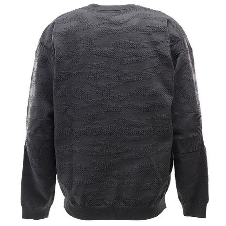 ジローム（GIRAUDM） ライトニットクルーネックシャツ 860GM0HO2502 BLK （メンズ）