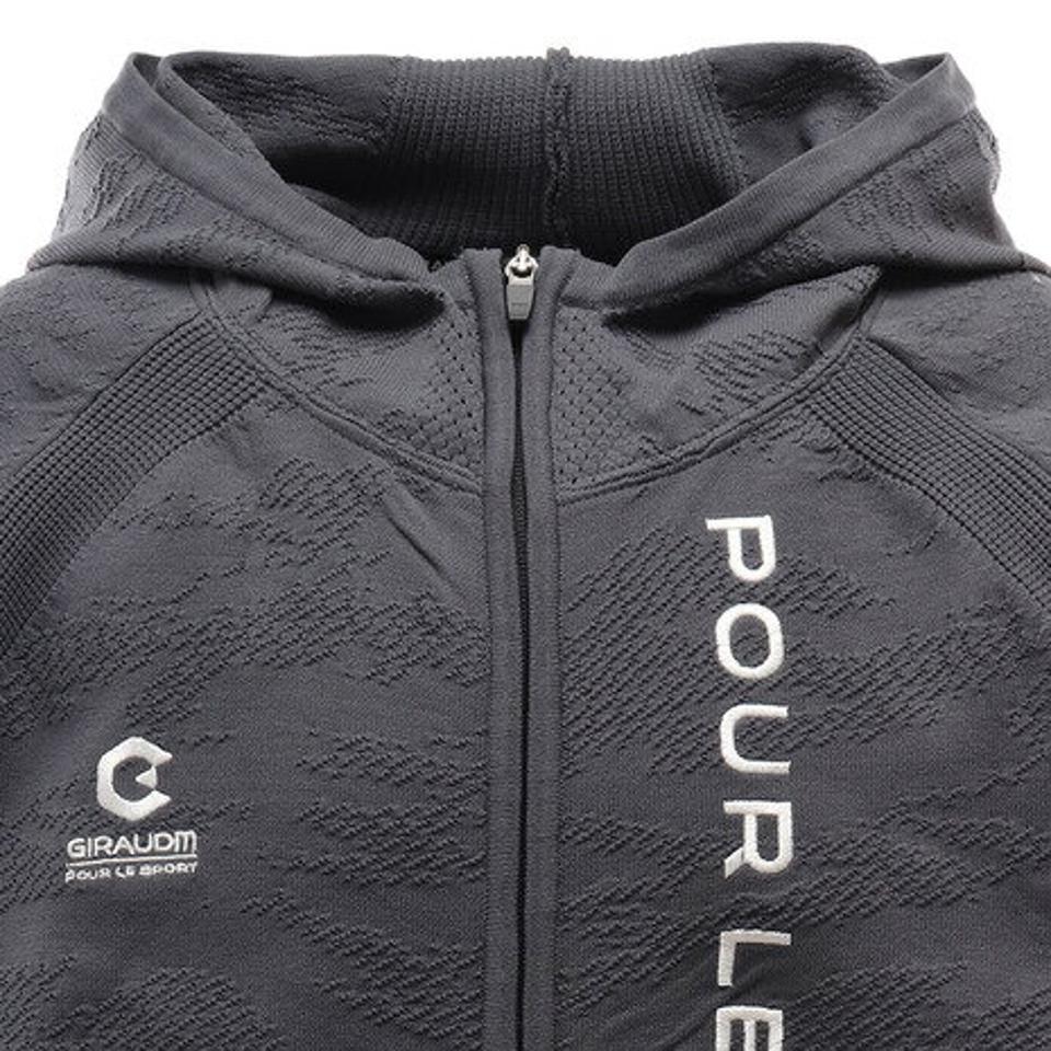 ジローム（GIRAUDM） ライトニットフルジップパーカー 860GM0HO2501 BLK （メンズ）