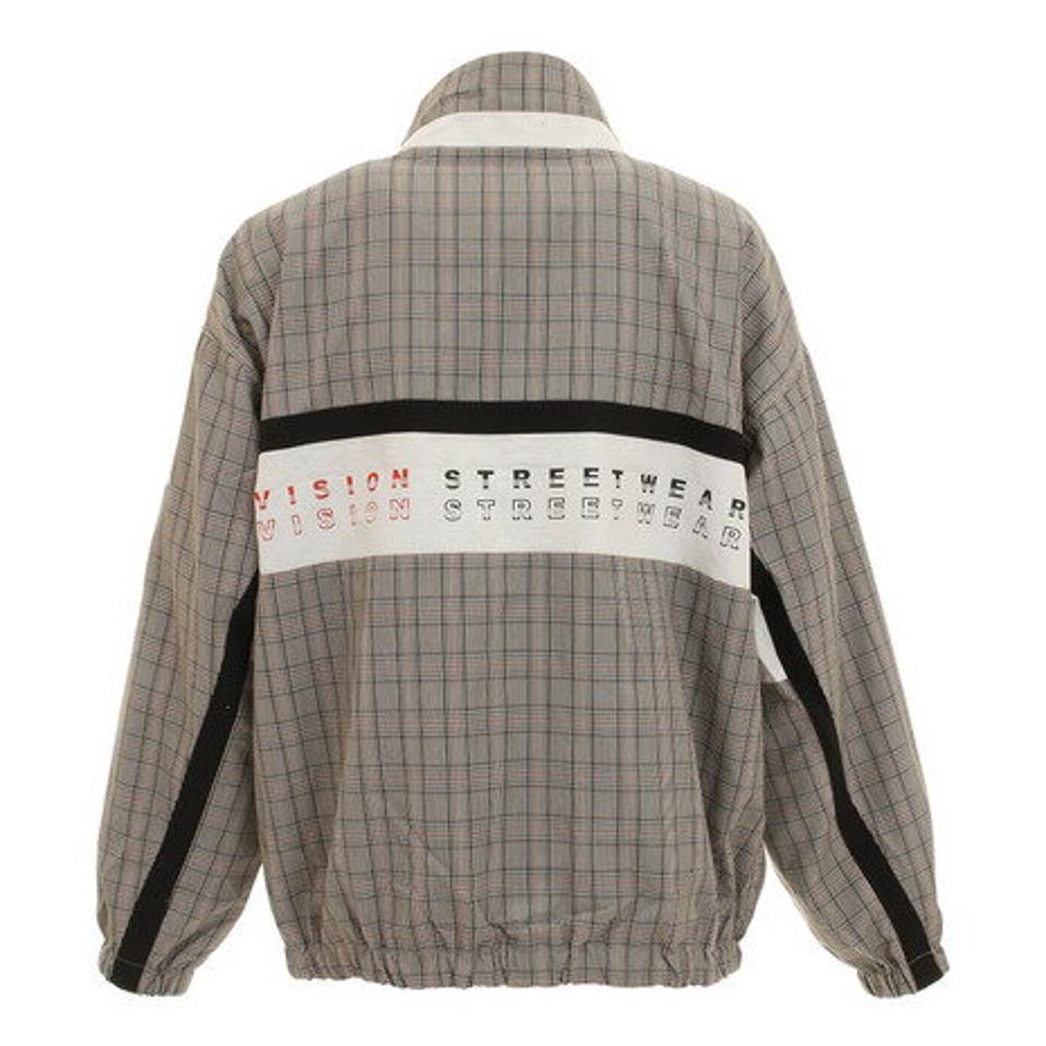 ヴィジョン（VISION） ウインドウペンチェック柄トラックジャケット 0323115-32BRW （メンズ）