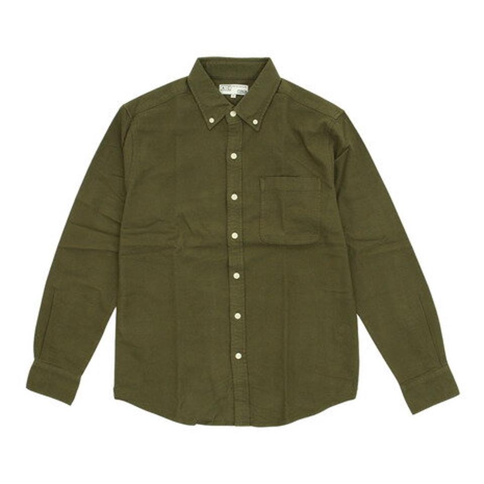 エーシーピージー（ACPG）（メンズ）ネルシャツ 871PA0CG7060DGRN オンライン価格