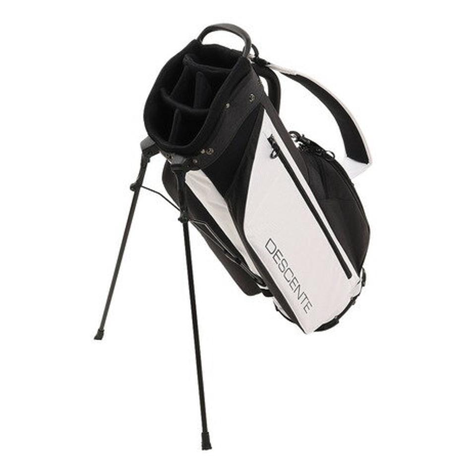 デサントゴルフ（DESCENTEGOLF） デサントゴルフ スタンド式 8.5型 6分割 軽量 キャディバッグ DQBTJJ03 WH00 （メンズ）