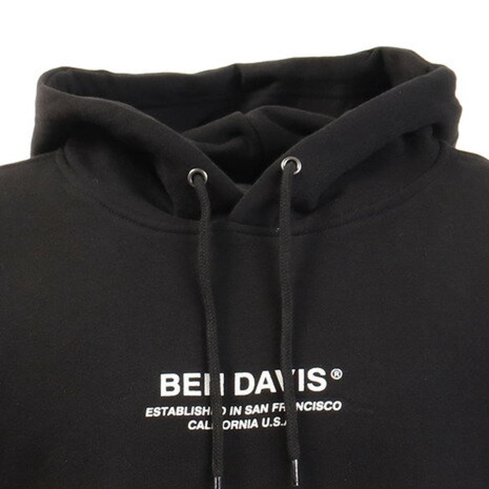 ベンデイビス（BEN DAVIS） バックロゴパーカー 0380029-BLK （メンズ）