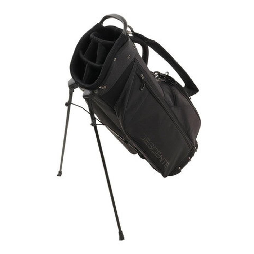 デサントゴルフ（DESCENTEGOLF） スタンド式 8.5型 6分割 軽量 キャディバッグ DQBTJJ03 BK00 （メンズ）