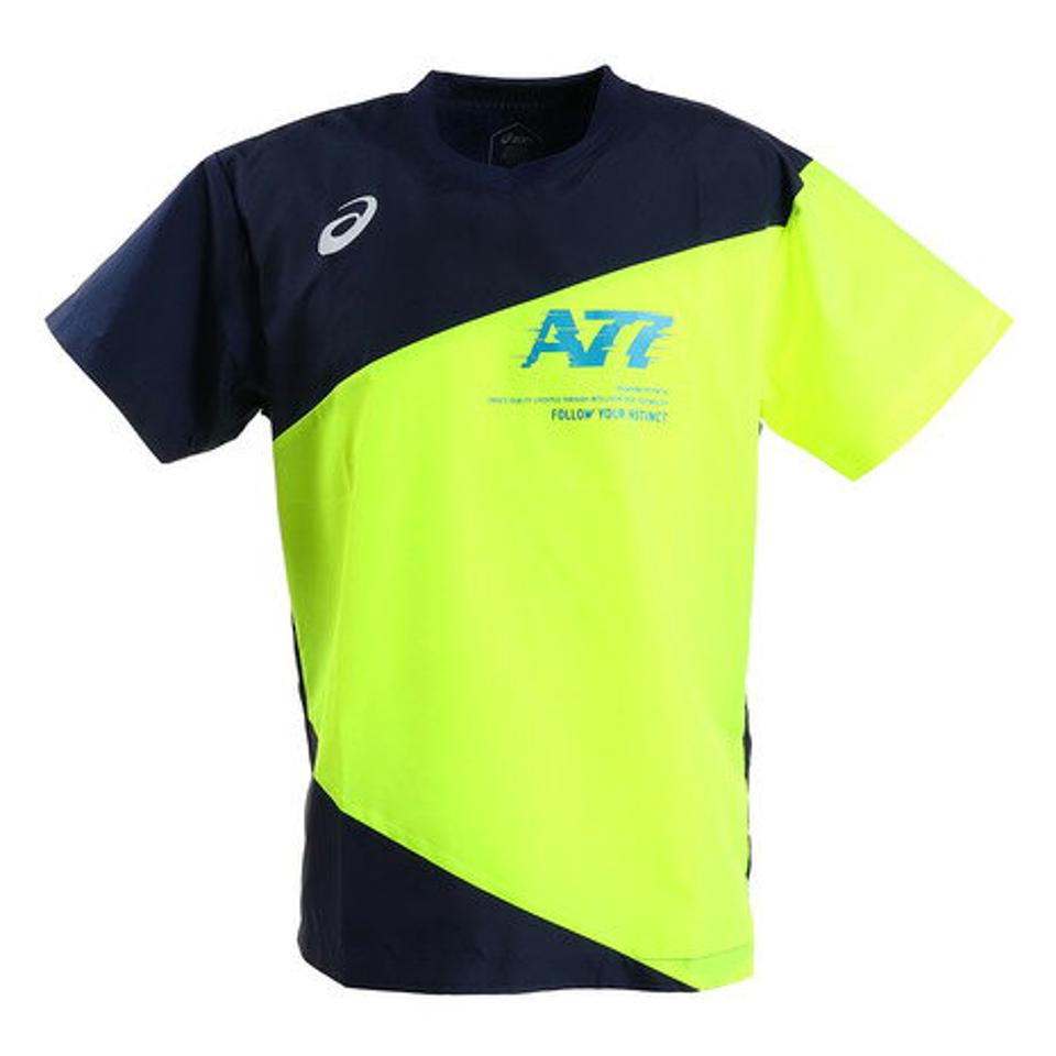 アシックス（ASICS） A77 半袖ピステシャツ 2031C127.750 【バレーボールウェア ピステシャツ トップス】 （メンズ）