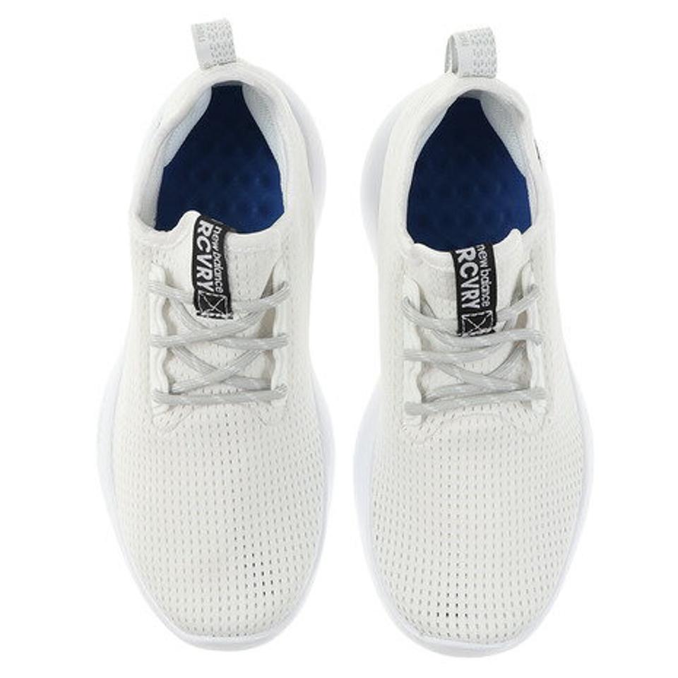 【ランニング対象品購入&エントリーでP10倍！8/19 20:00〜8/28 23:59】ニューバランス（new balance） スニーカー ホワイト 白 RCVRYWW1 D スポーツシューズ 通学 学生 シューズ靴 （メンズ、レディース）