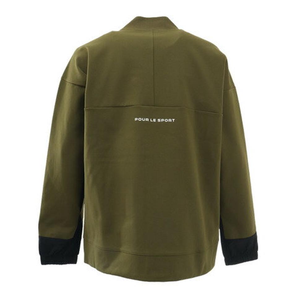 【30％OFFクーポン！15日まで】ジローム（GIRAUDM）（メンズ）ウインドクロス ウォームアップ ジャケット 851GM1LJ2065 KHK