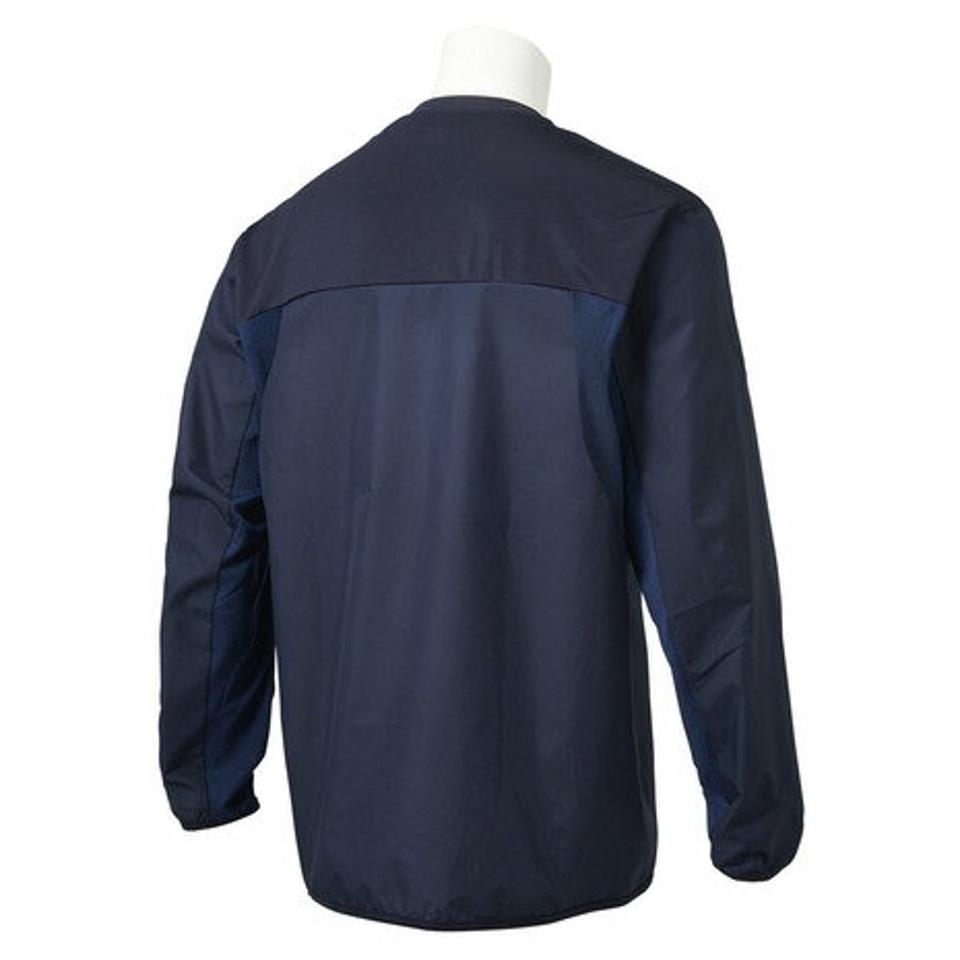 デサント（DESCENTE） バレーボールウェア ロングスリーブプラクティスシャツ DVUSJK31 NV （メンズ）