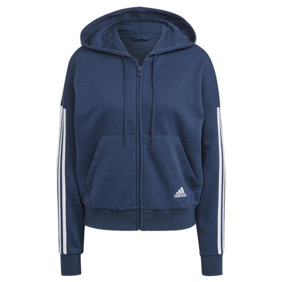 アディダス（adidas） エッセンシャルズ カット 3ストライプス フルジップパーカー 28743-GL1463 （レディース）