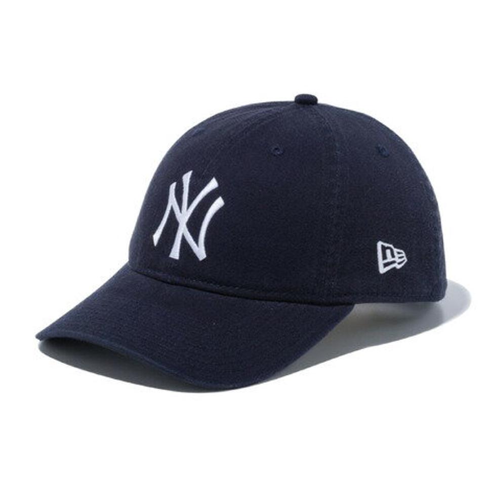ニューエラ(NEW ERA) 帽子 キャップ 9THIRTY クロスストラップ ウォッシュドコットン ニューヨーク・ヤンキース ネイビー 12489156 日よけ (メンズ)