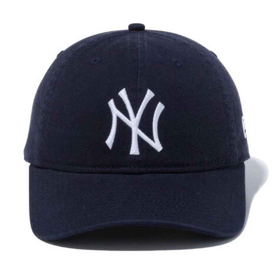 ニューエラ(NEW ERA) 帽子 キャップ 9THIRTY クロスストラップ ウォッシュドコットン ニューヨーク・ヤンキース ネイビー 12489156 日よけ (メンズ)