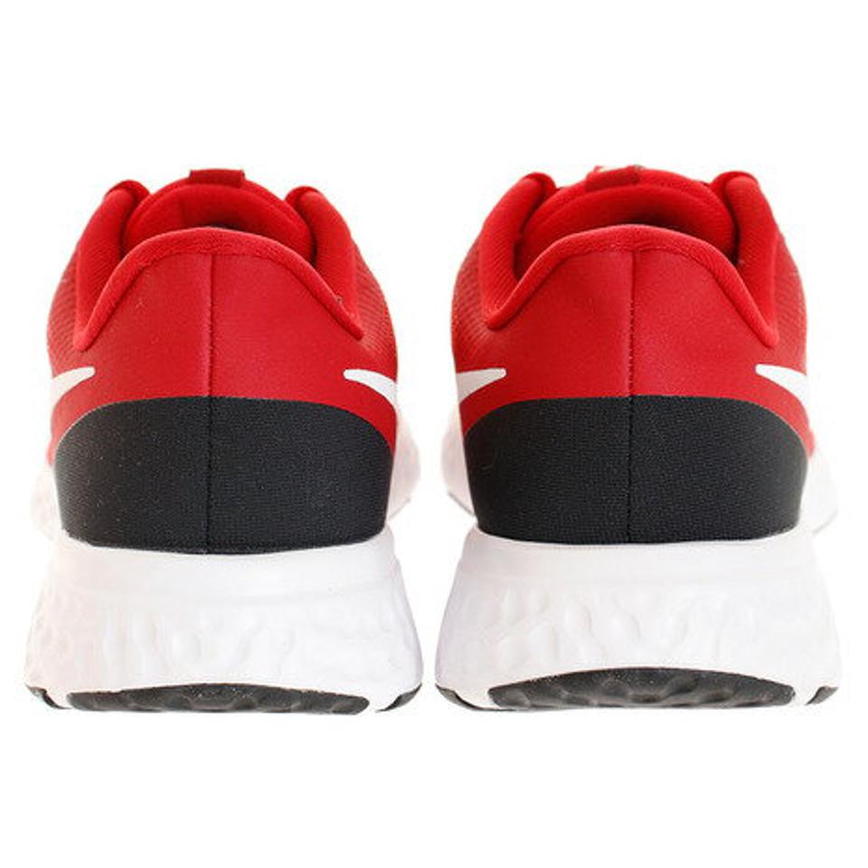 【ランニング対象品購入&エントリーでP10倍!8/19 20:00〜8/28 23:59】ナイキ(NIKE) レボリューション 5 レッド ホワイト 赤 白 BQ3204-600 ランニング トレーニングシューズ 運動靴 スポーツ スニーカー ジョギング (メンズ)