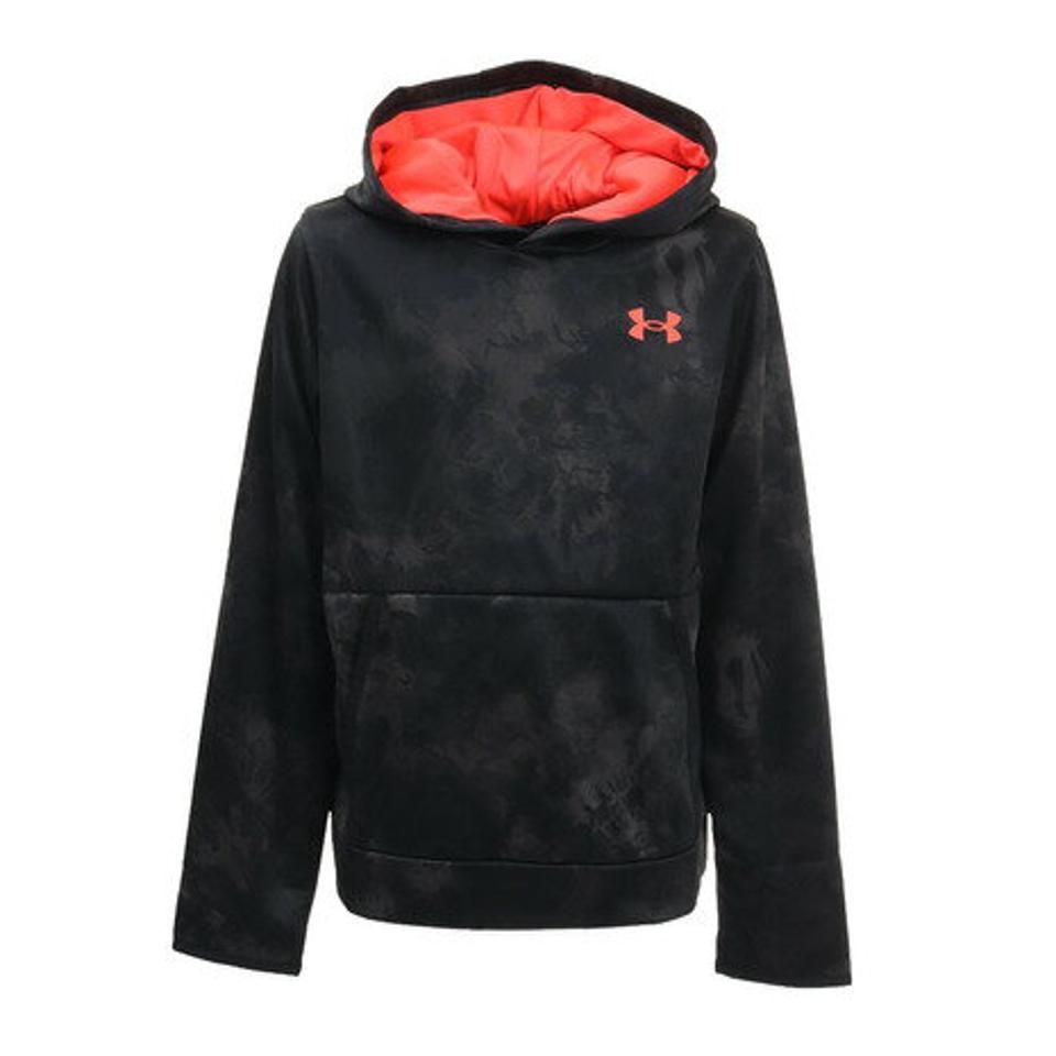 【11/5 24h限定 エントリー＆対象4店舗買い回りで最大P10倍！】アンダーアーマー（UNDER ARMOUR）（キッズ）スウェット パーカー アーマーフリース クラウド フーディー 1369473 001