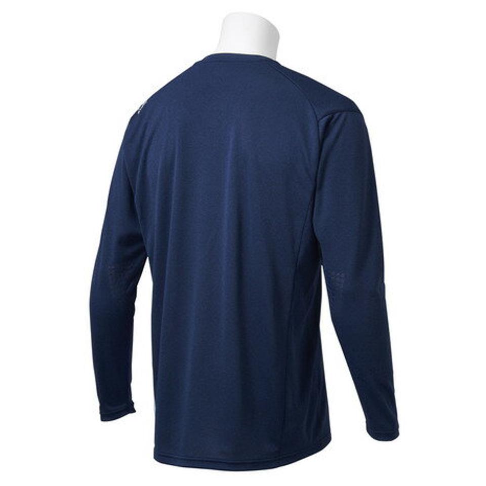 デサント（DESCENTE） バレーボールウェア ロングスリーブプラクティスシャツ DVUSJB52 NVM （メンズ）