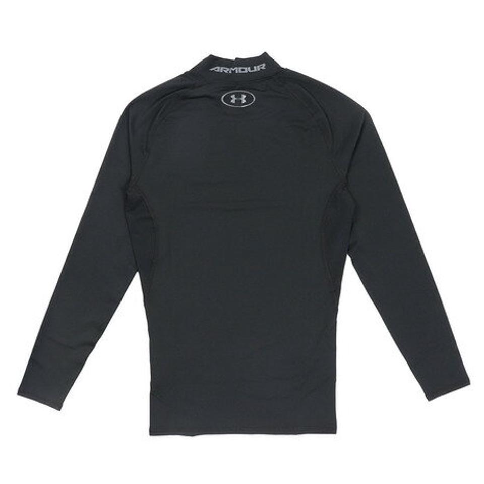アンダーアーマー（UNDER ARMOUR） ヒートギアアーマー モック ロングスリーブ 1358577 BLK/GPH AT オンライン価格 （メンズ）