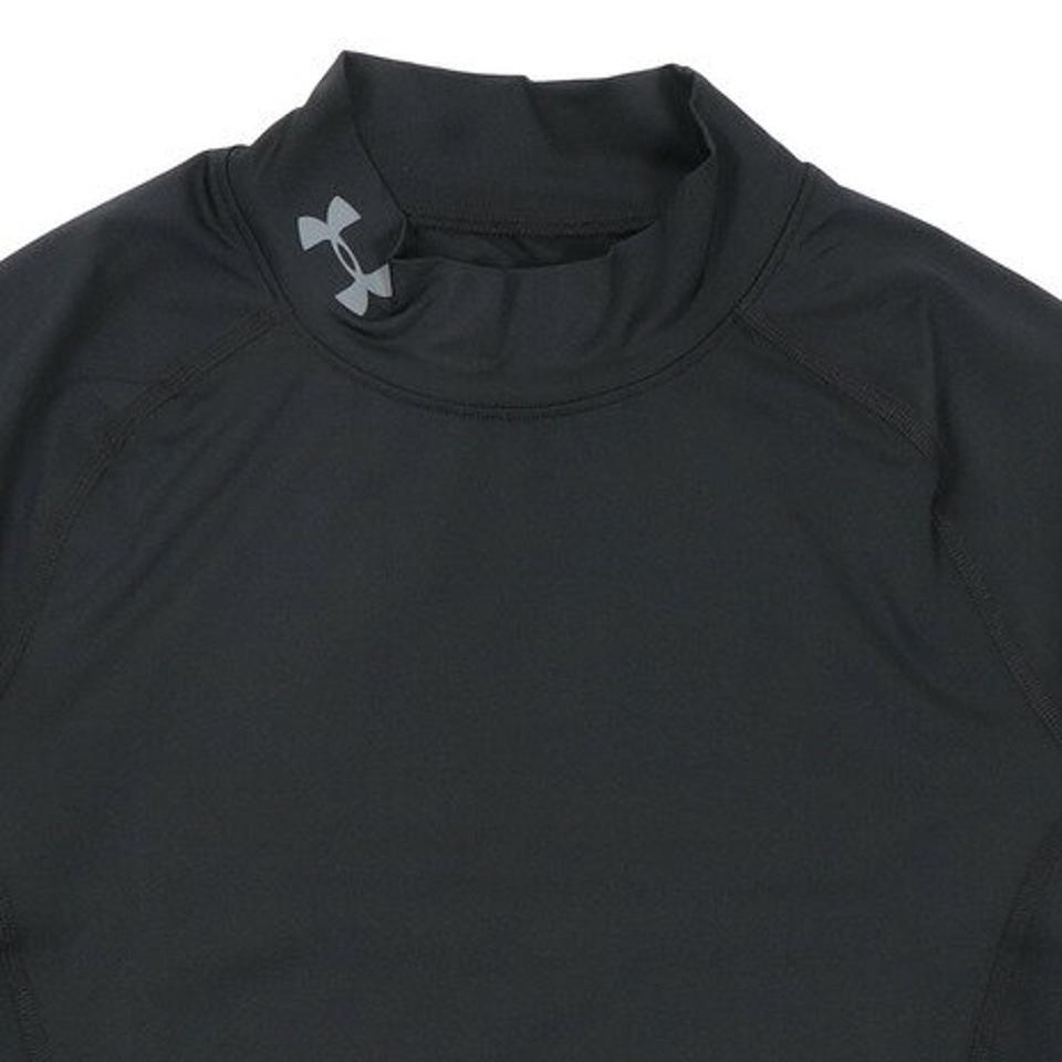 アンダーアーマー（UNDER ARMOUR） ヒートギアアーマー モック ロングスリーブ 1358577 BLK/GPH AT オンライン価格 （メンズ）