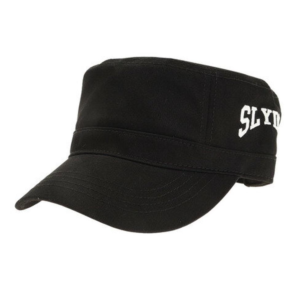 スライド(SLYDE) 帽子 メンズ キャップ ロゴ ワークキャップ sl2021CAP5003 BLK 日よけ (メンズ、レディース)