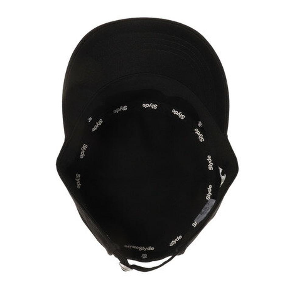 スライド(SLYDE) 帽子 メンズ キャップ ロゴ ワークキャップ sl2021CAP5003 BLK 日よけ (メンズ、レディース)