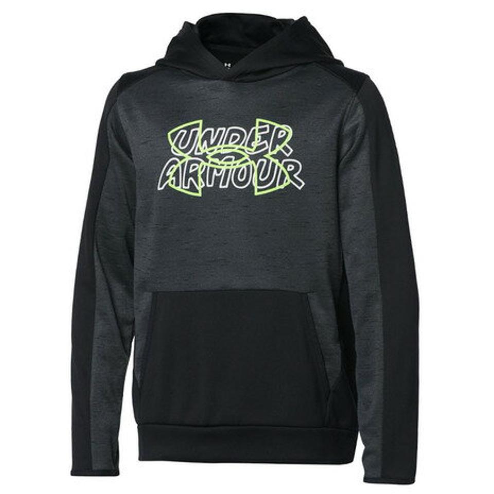 アンダーアーマー（UNDER ARMOUR）（キッズ）スウェット ジュニア フリース プラス フーディー 1366331 001 トレーナー