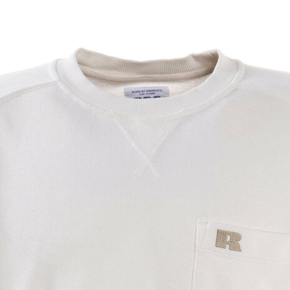ラッセル（RUSSELL）（メンズ）PRO USA スウェットクルーシャツ RBM21F0001 WHT