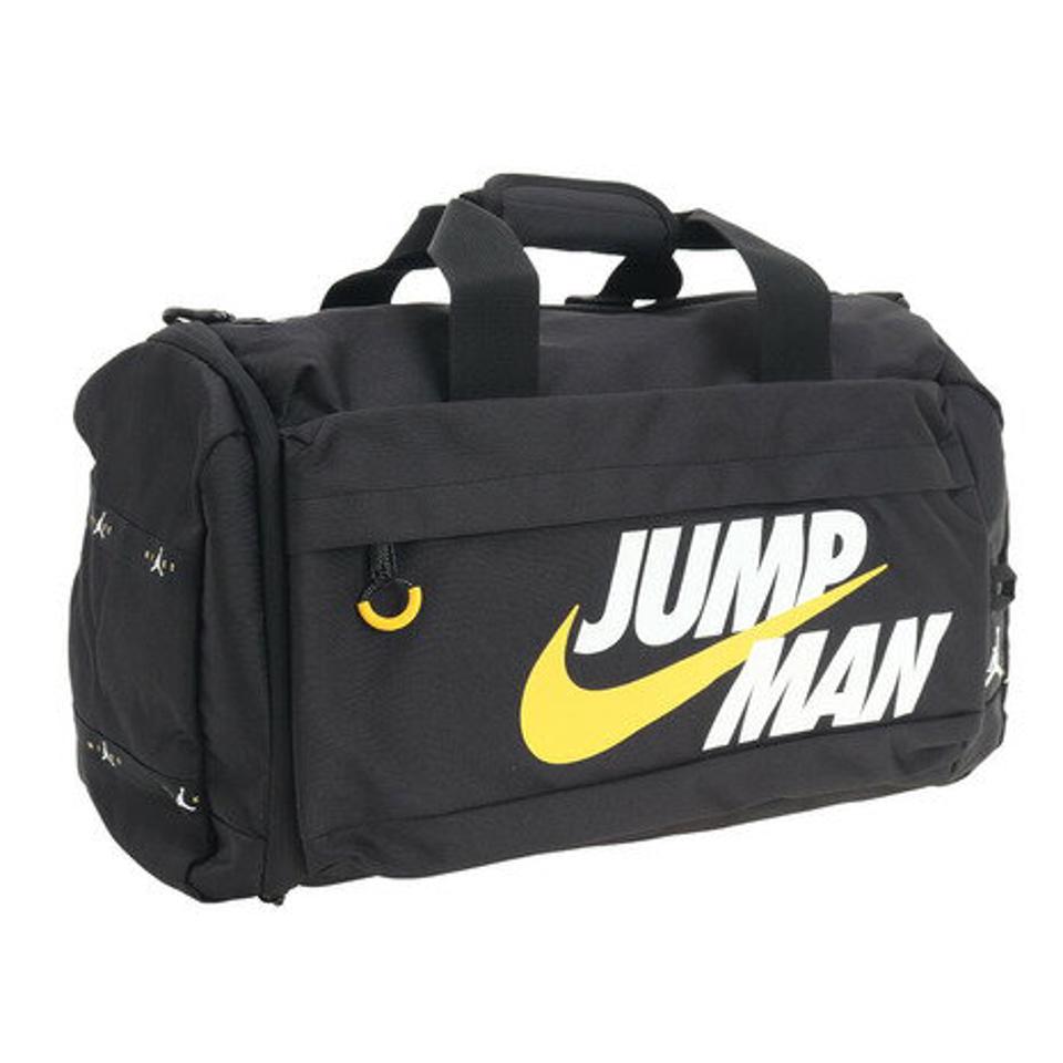 【10/10 24h限定エントリー＆対象4店舗買い回りで最大P10倍！】ジョーダン（JORDAN） ボストンバッグ JUMPMAN DUFFLEバッグ ブラック 9A0552-023 （メンズ、レディース、キッズ）