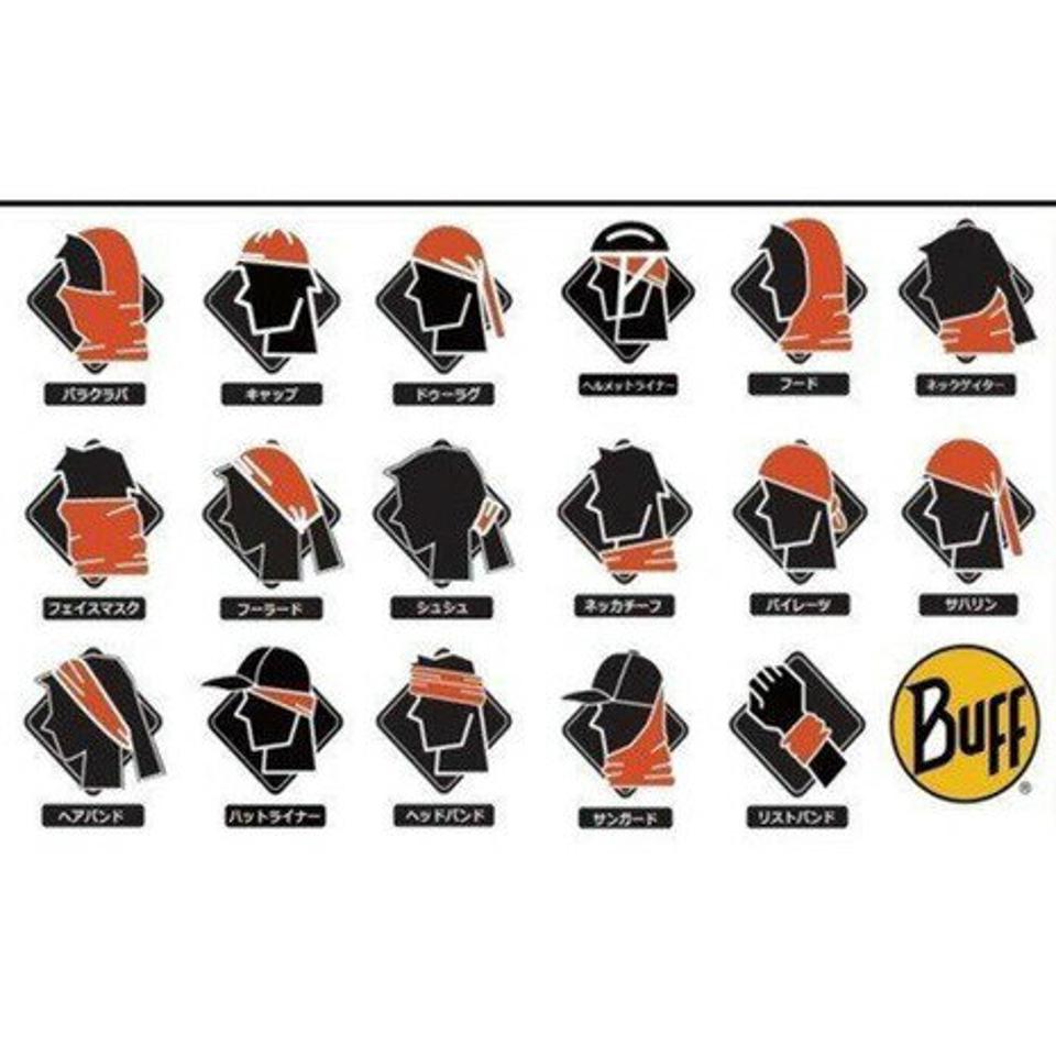 バフ（BUFF）（メンズ）ネックウォーマー ORIGINAL SOLID BLACK 334350