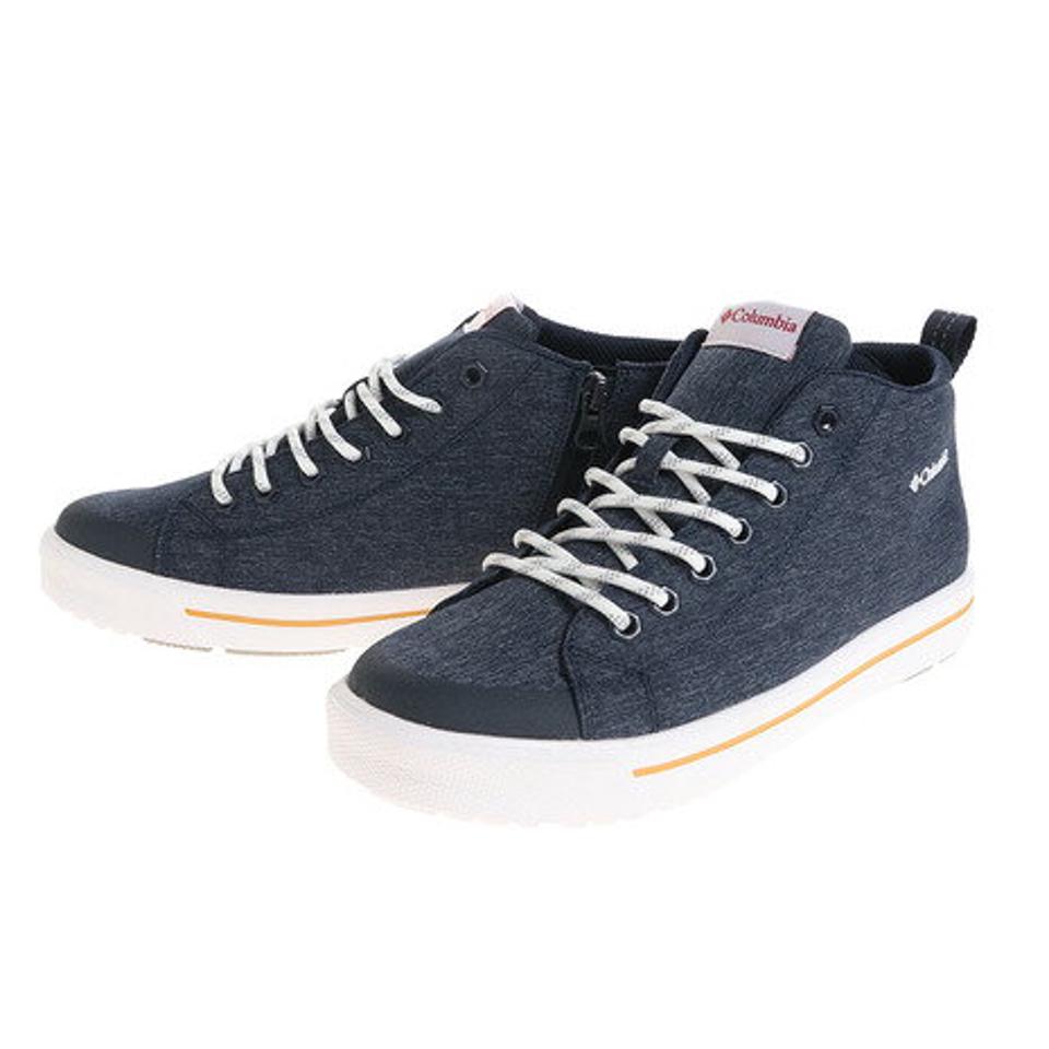 コロンビア（Columbia） 防水 スニーカー レインシューズ ホーソンレイン2 ウォータープルーフ YU0316 464 青 （メンズ、レディース）