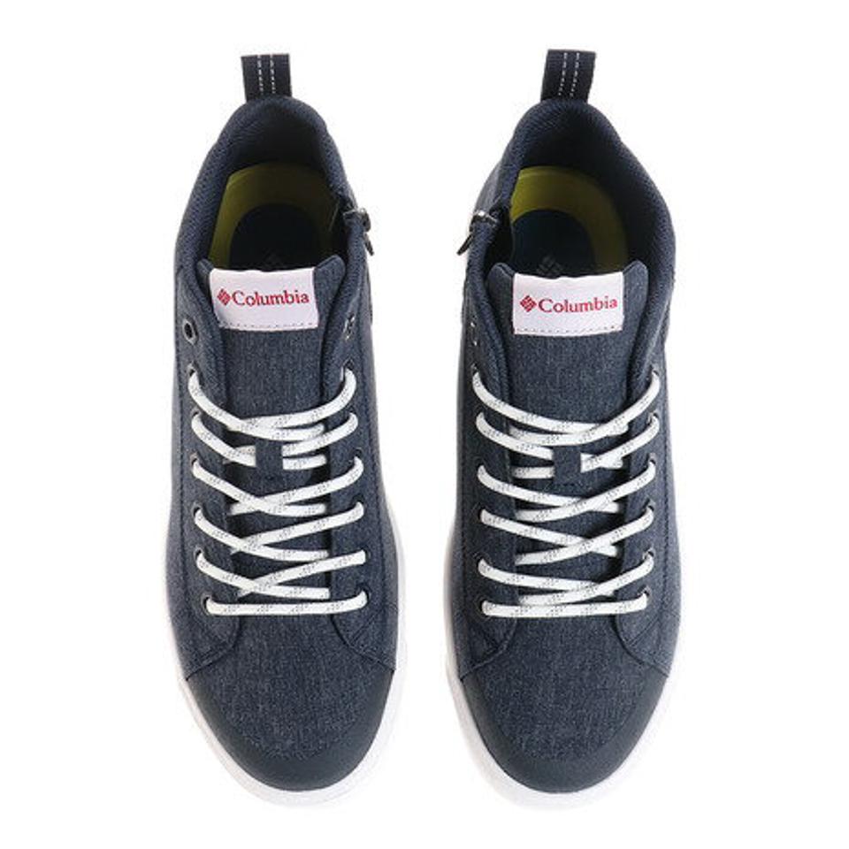 コロンビア（Columbia） 防水 スニーカー レインシューズ ホーソンレイン2 ウォータープルーフ YU0316 464 青 （メンズ、レディース）
