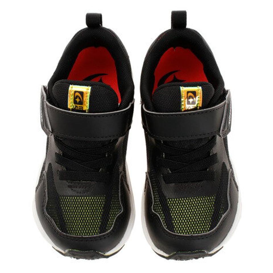 【7/5 24h限定 エントリー＆対象3店舗買い回りで最大P10倍！】ムーンスター（MoonStar）（キッズ） ジュニアスポーツシューズ ベルクロ ベルト付き スニーカー スーパースター 21SS バネのチカラ