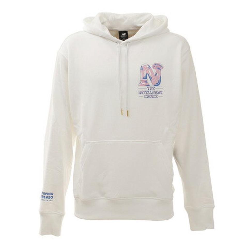 ニューバランス（new balance）（メンズ）Athletics Artist Delorenzo スウェットフーディー MT13560WT