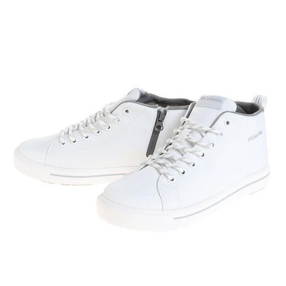 コロンビア（Columbia） カジュアルシューズ ホーソンレイン2アドバンスオムニテック YU0314 100 ホワイト 白 通学 学生 （メンズ、レディース）