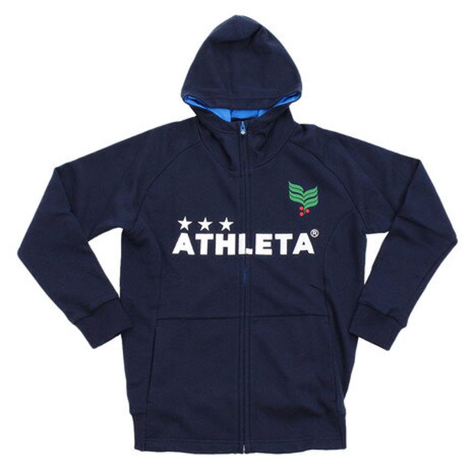 アスレタ（ATHLETA） ジュニア ウェア スウェットジップパーカー XE-284J ネイビースポーツウェア （キッズ）