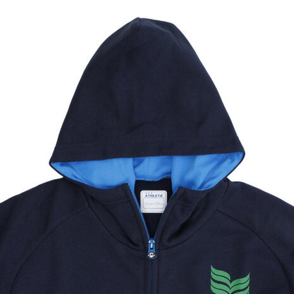 アスレタ（ATHLETA） ジュニア ウェア スウェットジップパーカー XE-284J ネイビースポーツウェア （キッズ）