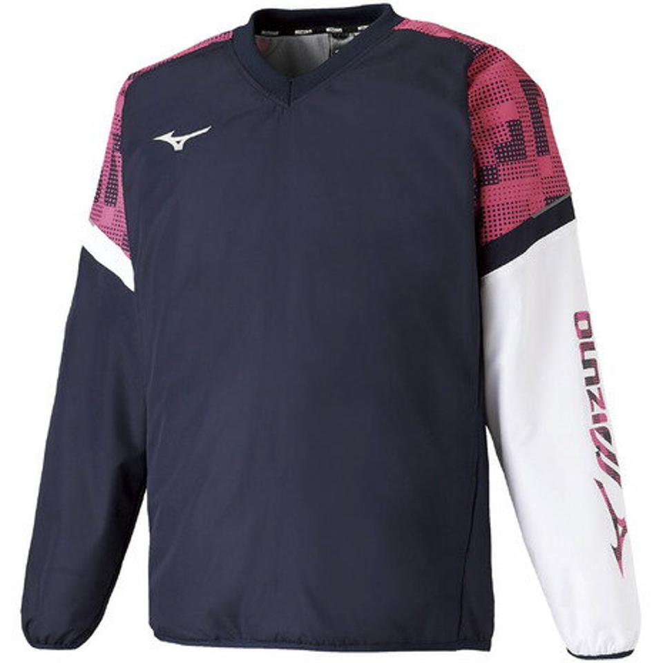 ミズノ（MIZUNO）（メンズ） テニスウェア ブレスサーモブレーカーシャツ 62JE1520