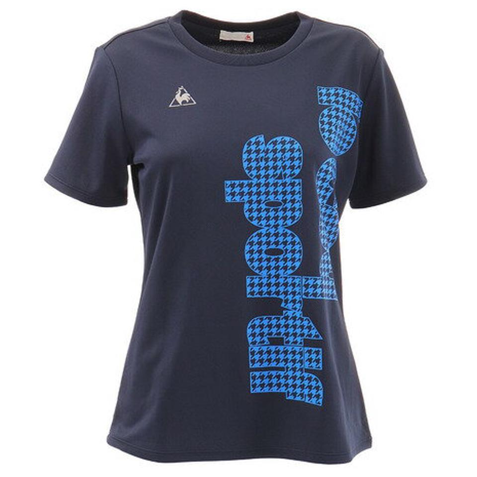 ルコック スポルティフ（Lecoq Sportif） 半袖シャツ QMWPJA15XB NVY （レディース）