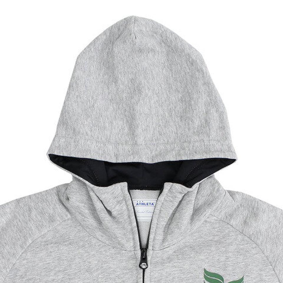 アスレタ（ATHLETA） ジュニア ウェア スウェットジップパーカー XE-284J グレースポーツウェア （キッズ）