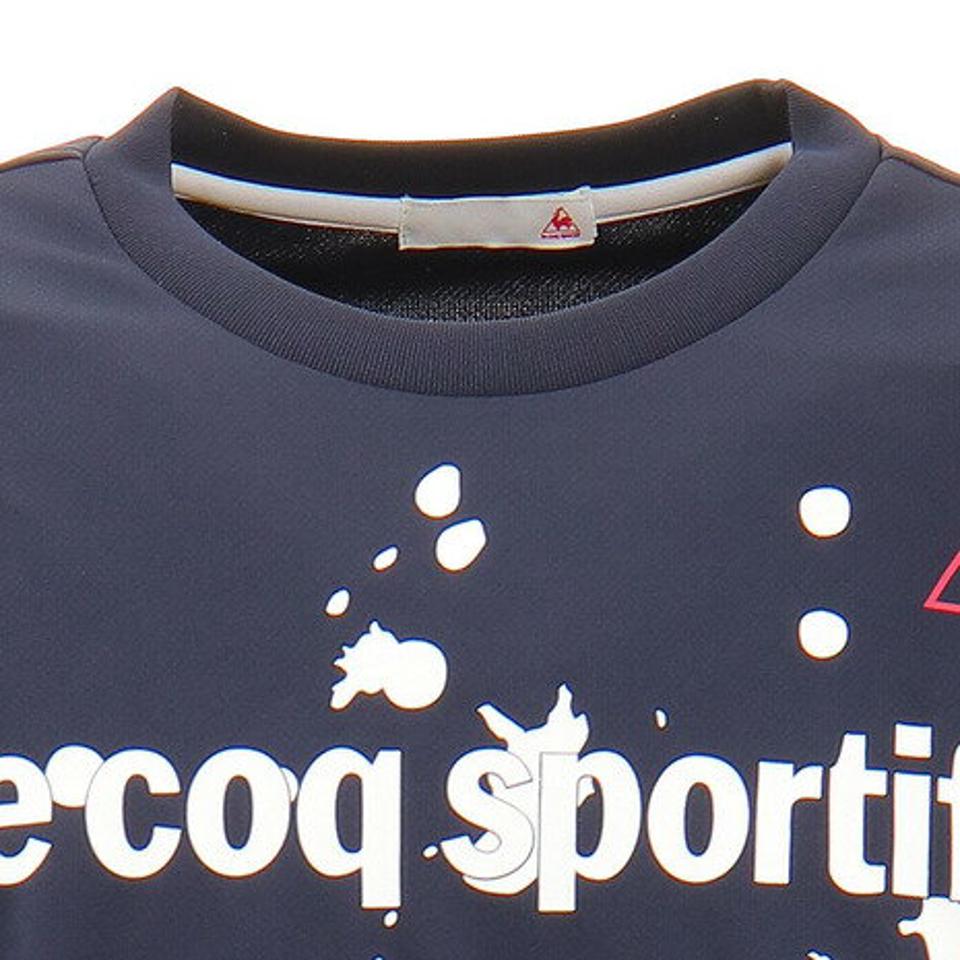 ルコック スポルティフ（Lecoq Sportif） 半袖シャツ QMMPJA11XB NVY （メンズ）