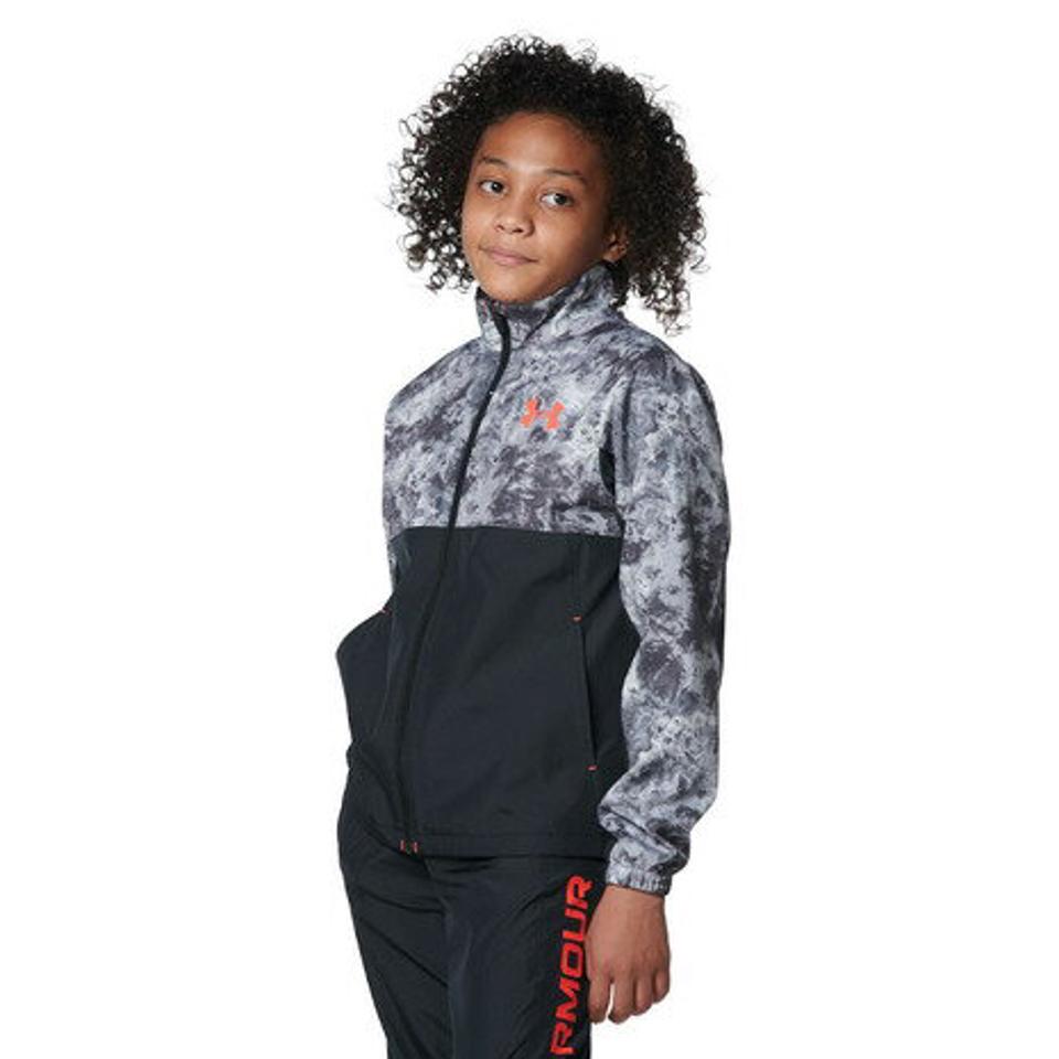 アンダーアーマー（UNDER ARMOUR） ジュニア トリコット ライン ジャケット 1368589 012 （キッズ）