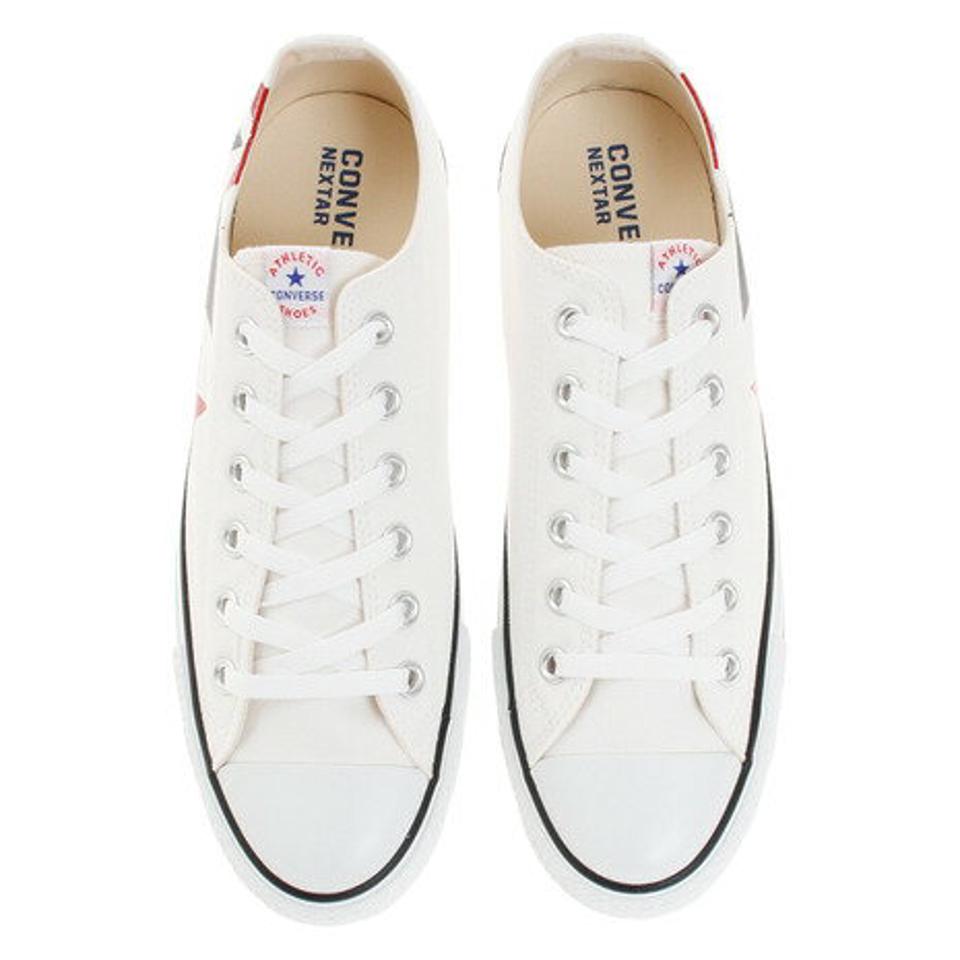 コンバース（CONVERSE）（メンズ） メンズ スニーカー ネクスター NEXTAR110 ST OX ホワイト ブラック 380004