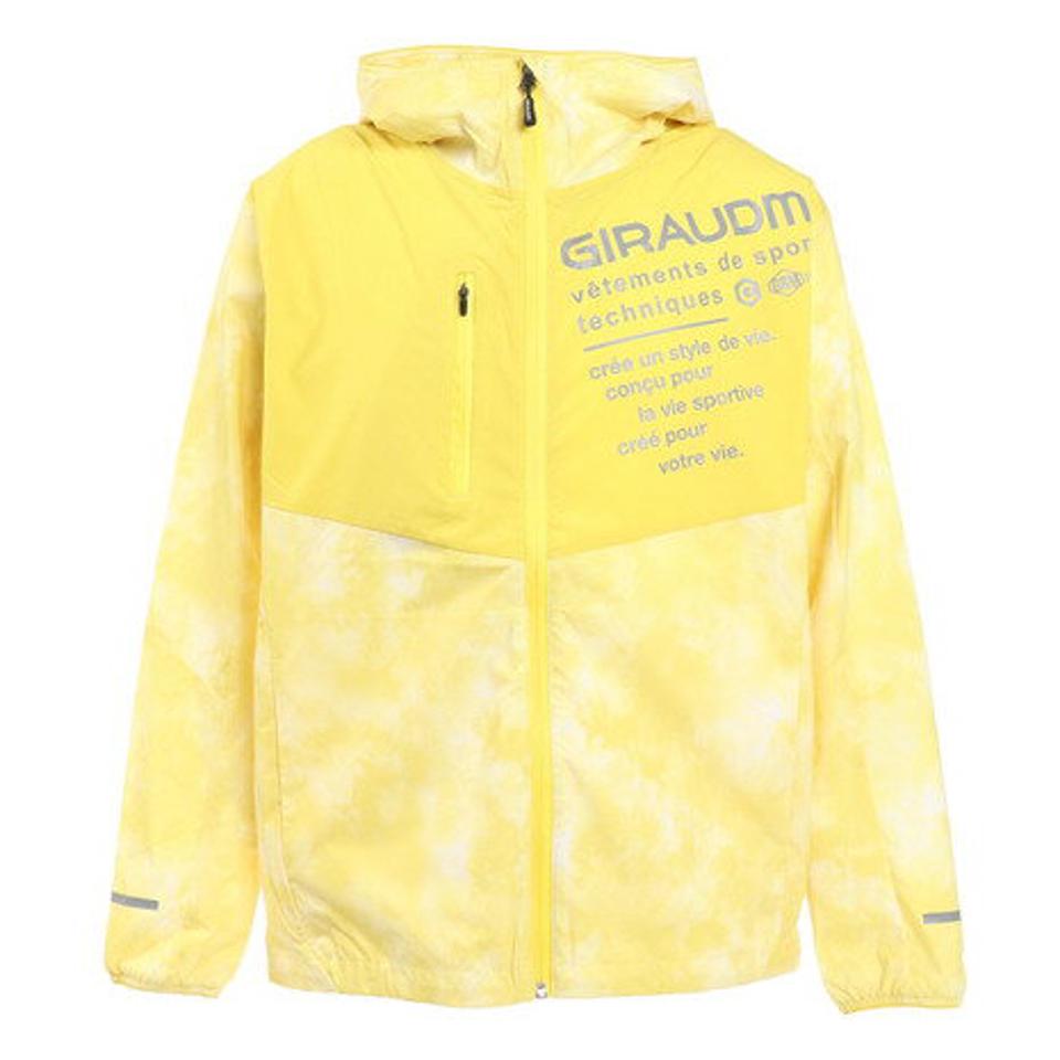ジローム（GIRAUDM）（メンズ）メンズ スポーツウェア ウインドブレーカー 絶耐撥水 ライトタフタ フルジップパーカー 854GM1SD2074 YEL