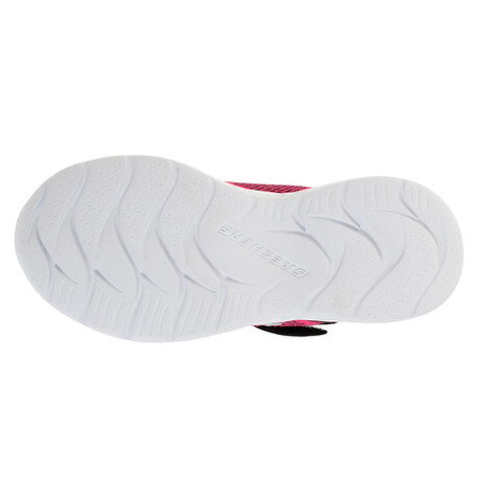 スケッチャーズ（SKECHERS）（キッズ）スニーカー ジュニア ピンク スナップ スプリント SNAP SPRINTS 81372L-BKMT ブラックピンク スポーツシューズ