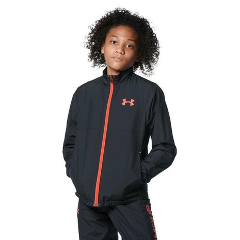 アンダーアーマー（UNDER ARMOUR）（キッズ）ジュニア トリコット ライン ジャケット 1368589 001