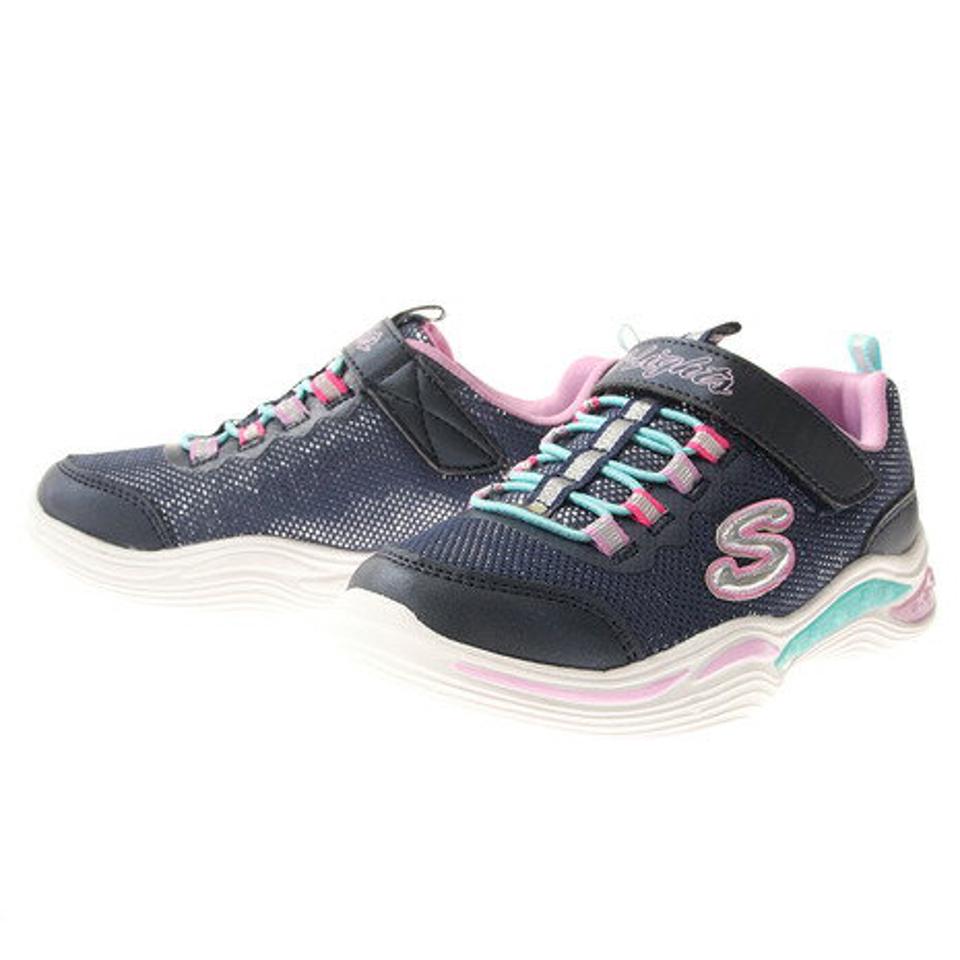 スケッチャーズ（SKECHERS）（キッズ）スニーカー ジュニア ピンク ネイビー パワー ペダルズ POWER PETALS 20202L スポーツシューズ