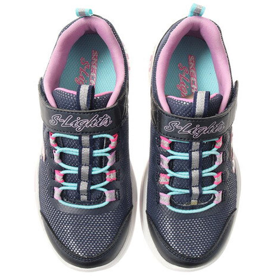 スケッチャーズ（SKECHERS）（キッズ）スニーカー ジュニア ピンク ネイビー パワー ペダルズ POWER PETALS 20202L スポーツシューズ