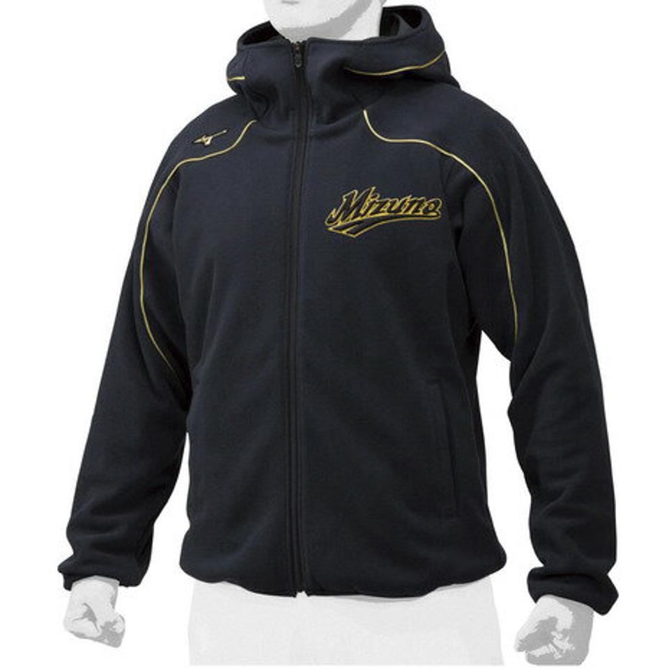 ミズノ（MIZUNO） ミズノプロ フリースパーカ 厚手 12JE9K2409 （メンズ）