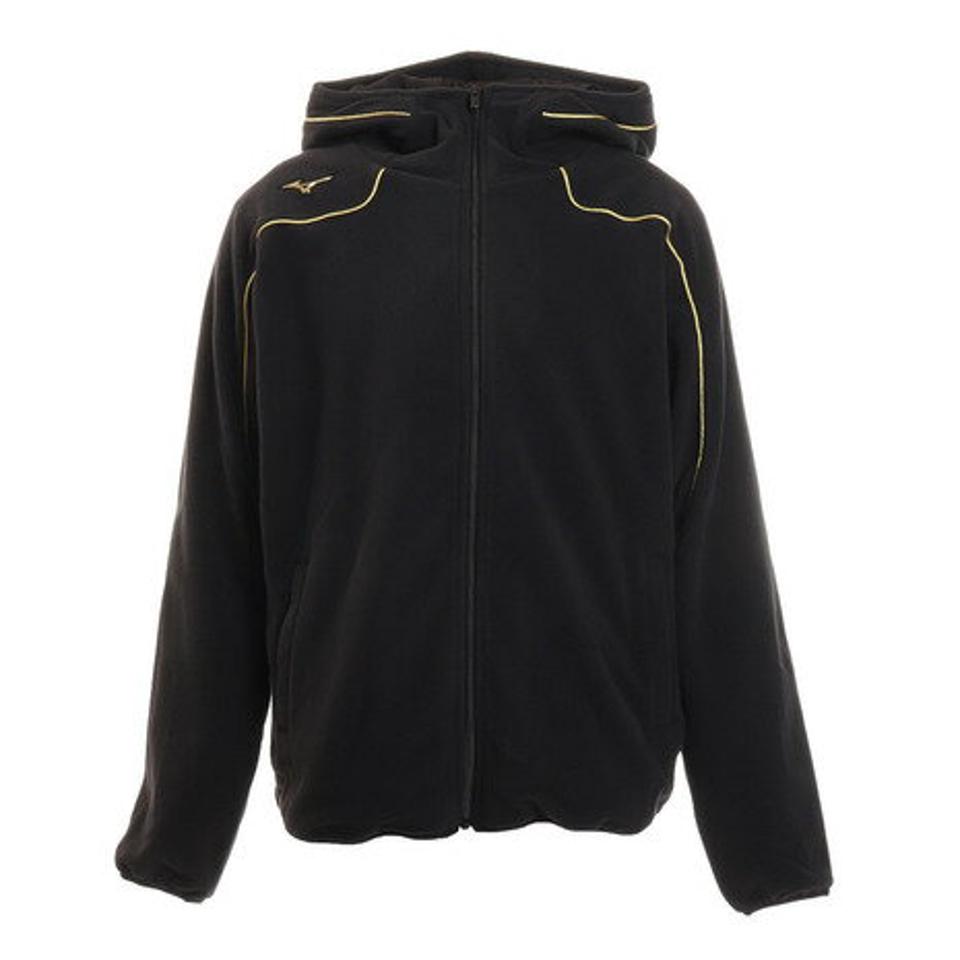 ミズノ（MIZUNO） ミズノプロ フリースパーカ 厚手 12JE9K2409 （メンズ）