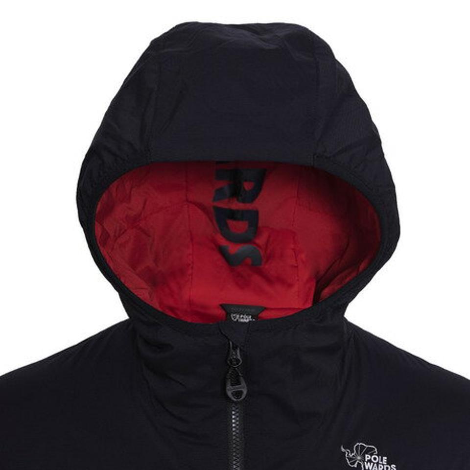 POLEWARDS ジャケット 中綿 アウター エクスコア レッドポイントフーディー PW2JJN05 BLK （メンズ）
