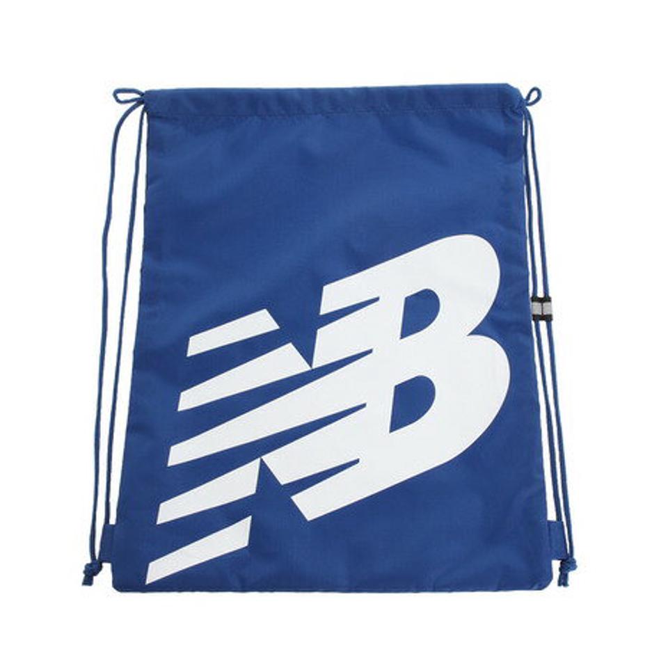 ニューバランス（new balance） キッズ ロゴ ナップサック マルチバッグ シューズケース 青 JABL8231TRY （メンズ、レディース、キッズ）