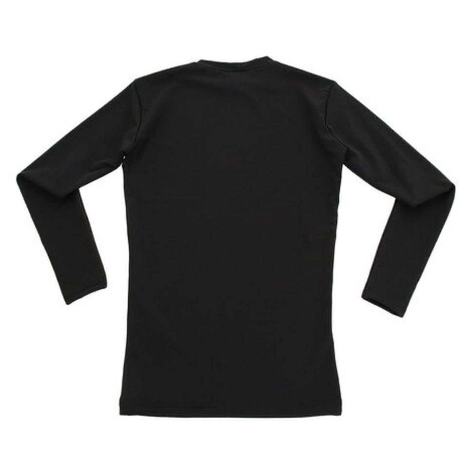 エックスティーエス（XTS） 野球 アンダーシャツ ジュニア ストレッチ 丸首 長袖 インナー シャツ 724G6ES4171 黒 （キッズ）