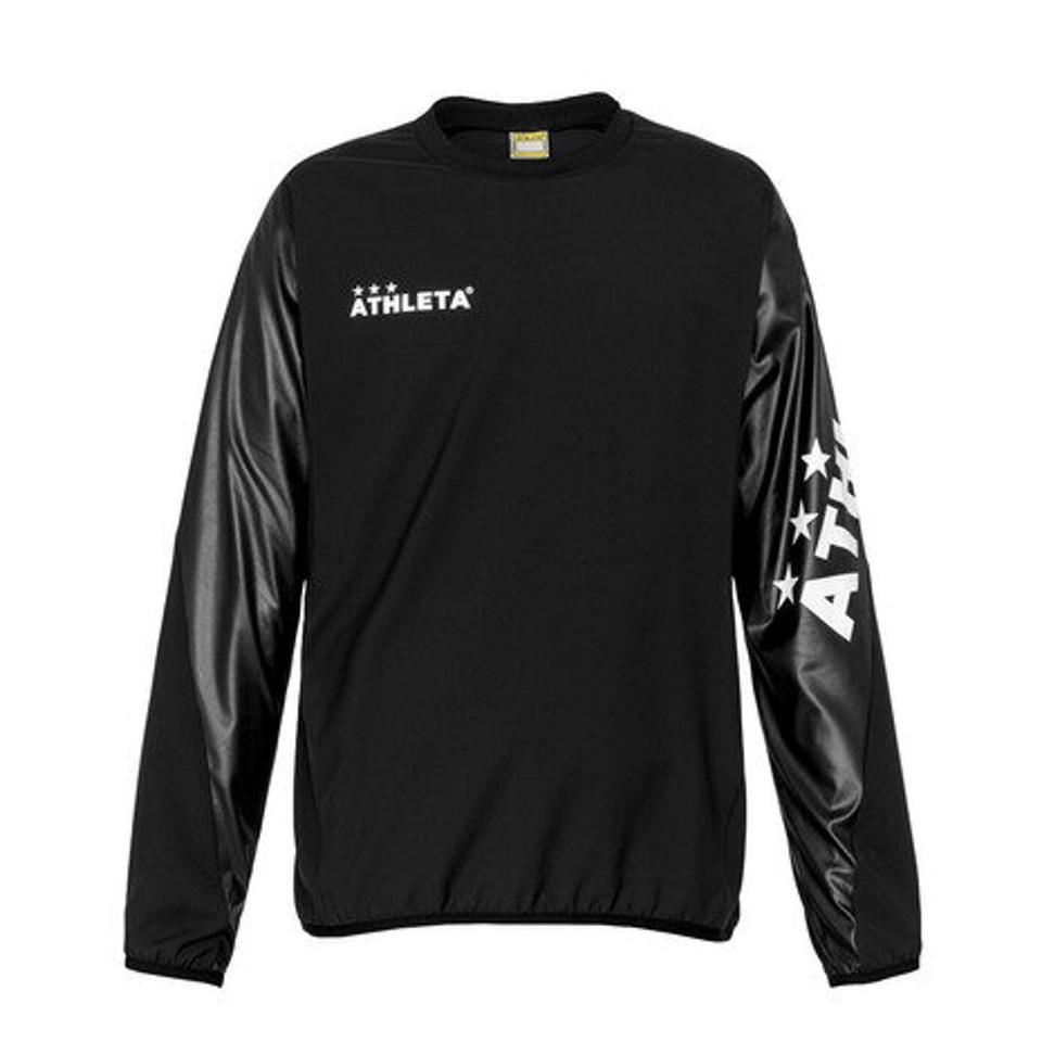 【5点以上で10％OFFクーポン！8/7まで】アスレタ（ATHLETA） サッカー フットサルウェア ジュニア ピステシャツ 18012J BLK （キッズ）