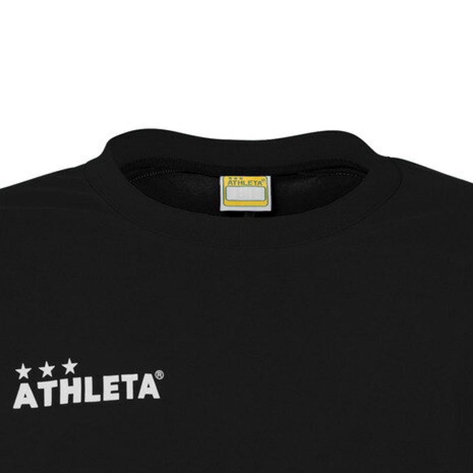 【5点以上で10％OFFクーポン！8/7まで】アスレタ（ATHLETA） サッカー フットサルウェア ジュニア ピステシャツ 18012J BLK （キッズ）